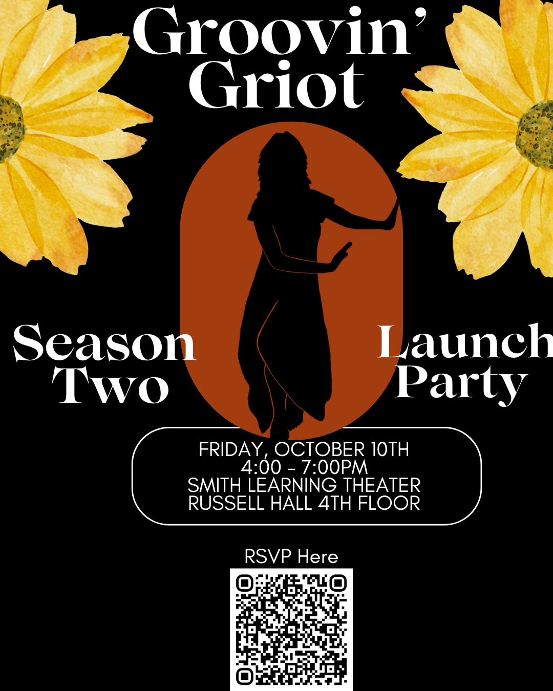 Groovin Griot Launch Party Poster
