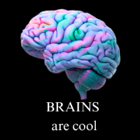 Brains are cool icon