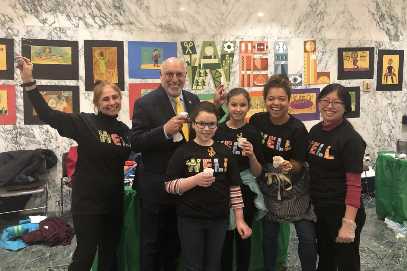 Well Campaign celebrating success