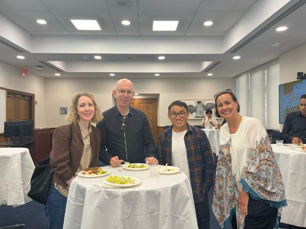 Faculty at the Fall Social