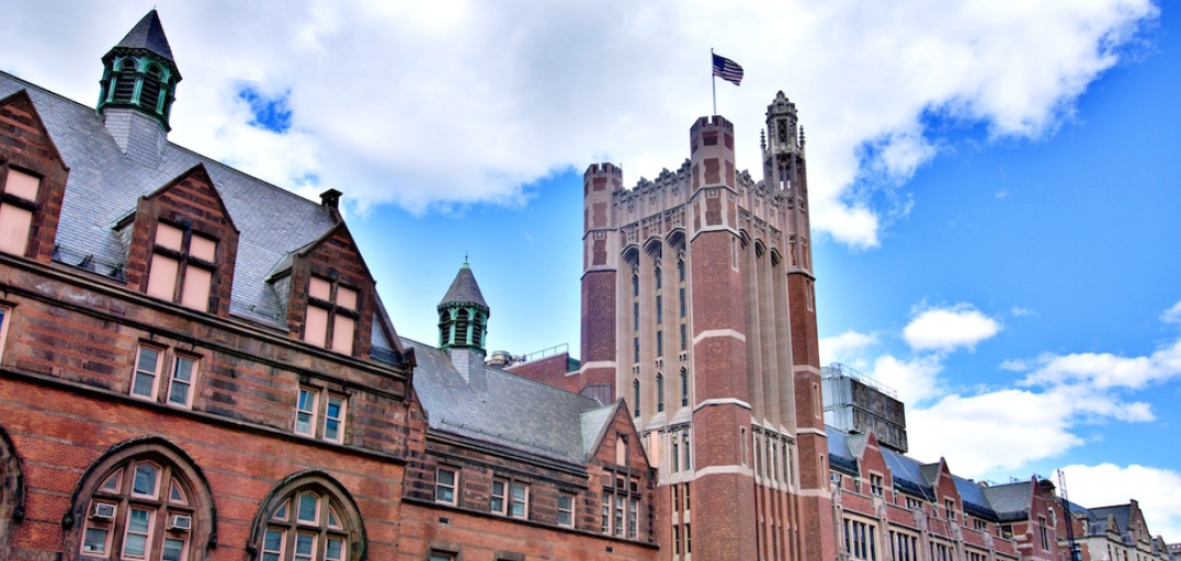 Exterior shot of Teachers College buildings