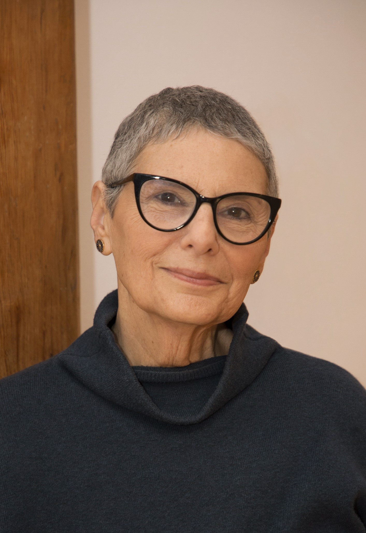 This is a picture of Sharon Vatsky who is a part-time instructor in the Art and Art Education program at TC.
