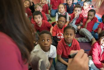 Students at the Parkway School