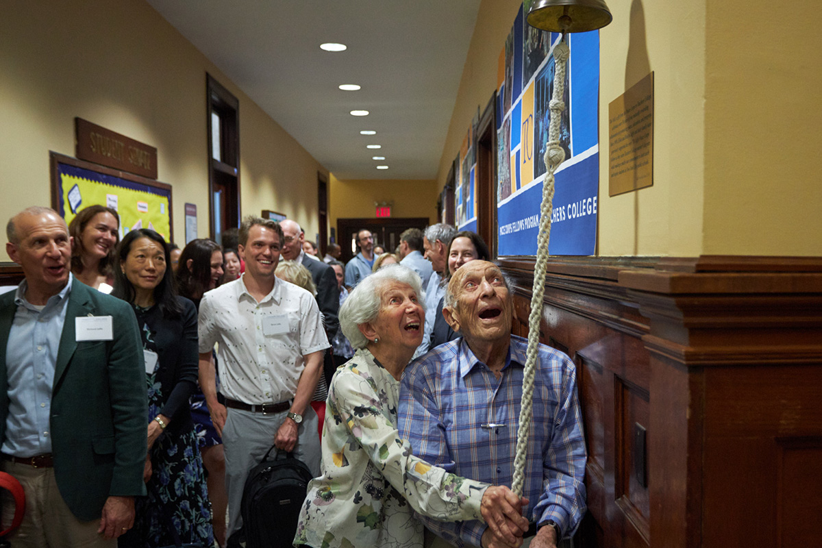 Jaffe Fellows Bell Ringing Celebration 2019