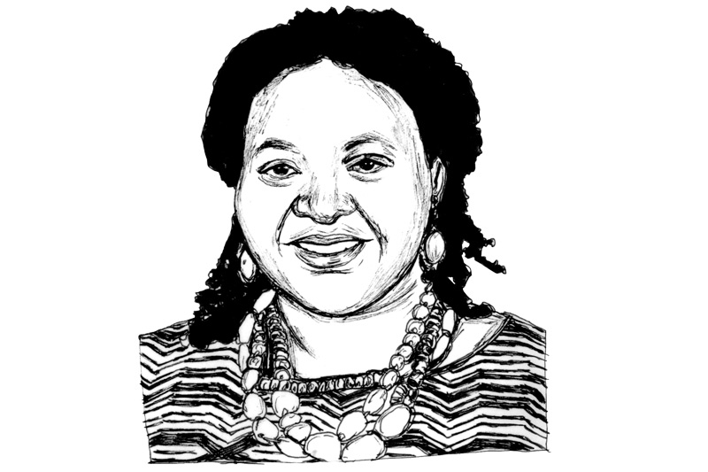 Felicia Mensah (Illustration by Danny Schwartz)