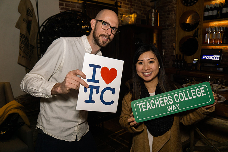 Nick Wasserman, Assistant Professor of Mathematics Education; and Cindy Yi-Shan Huang, Assistant Professor of Counseling Psychology