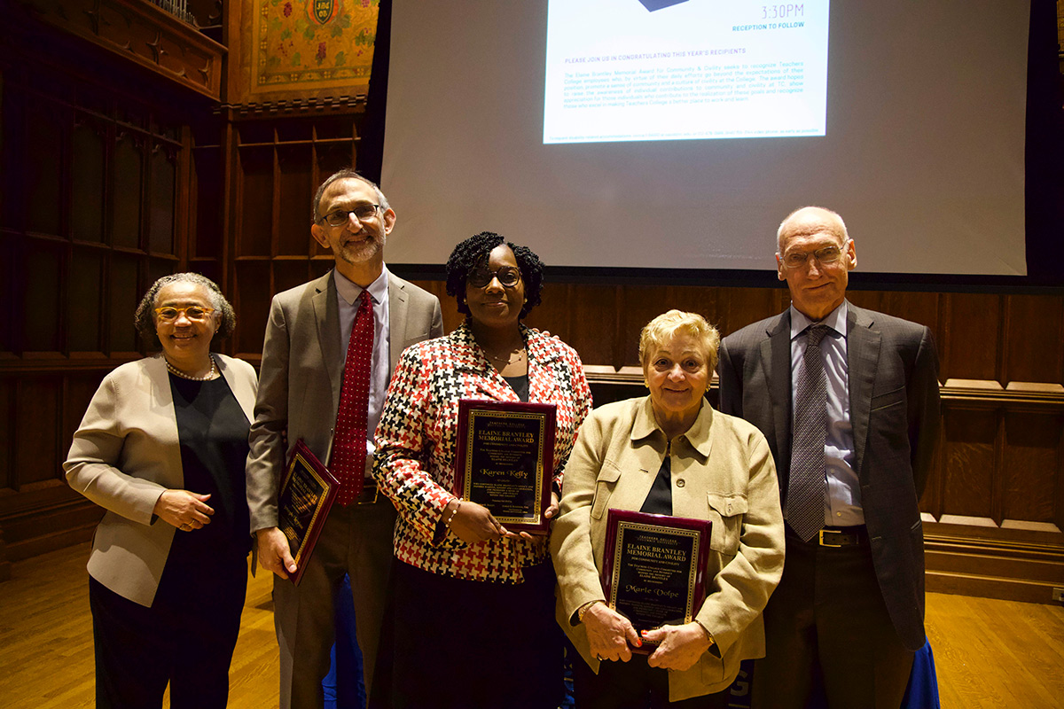 TC’s 2019 Elaine Brantley Award recipients