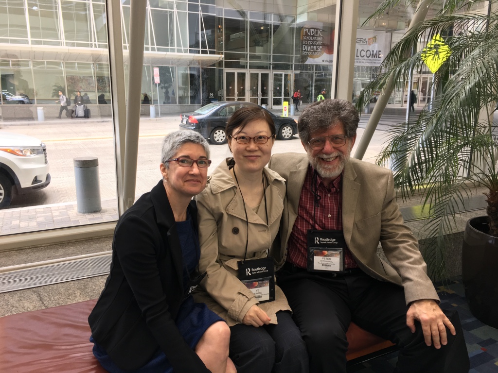 Angel Wang with Maria Hartman and Peter Paul