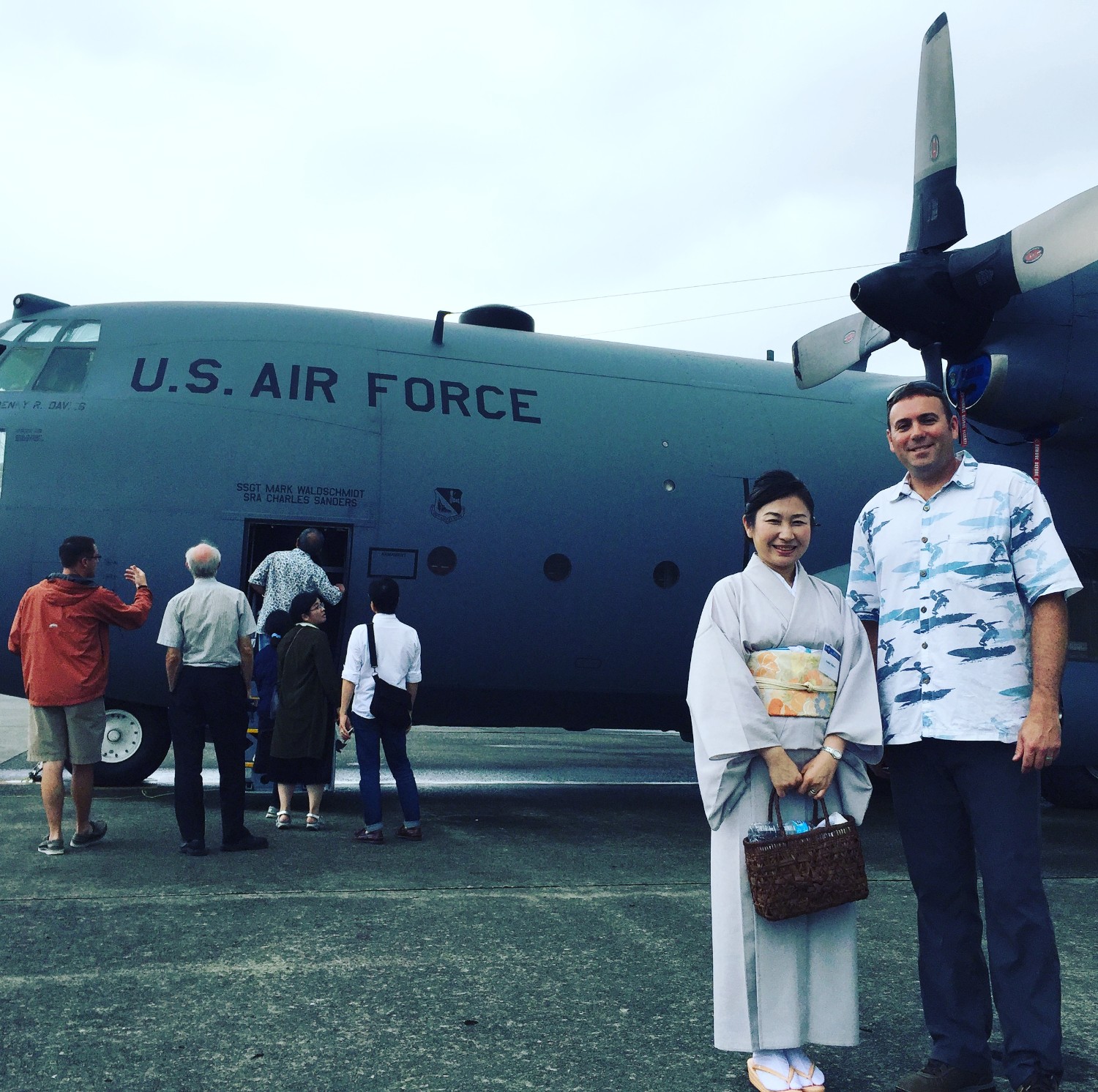 Zeke Lyons in Japan.