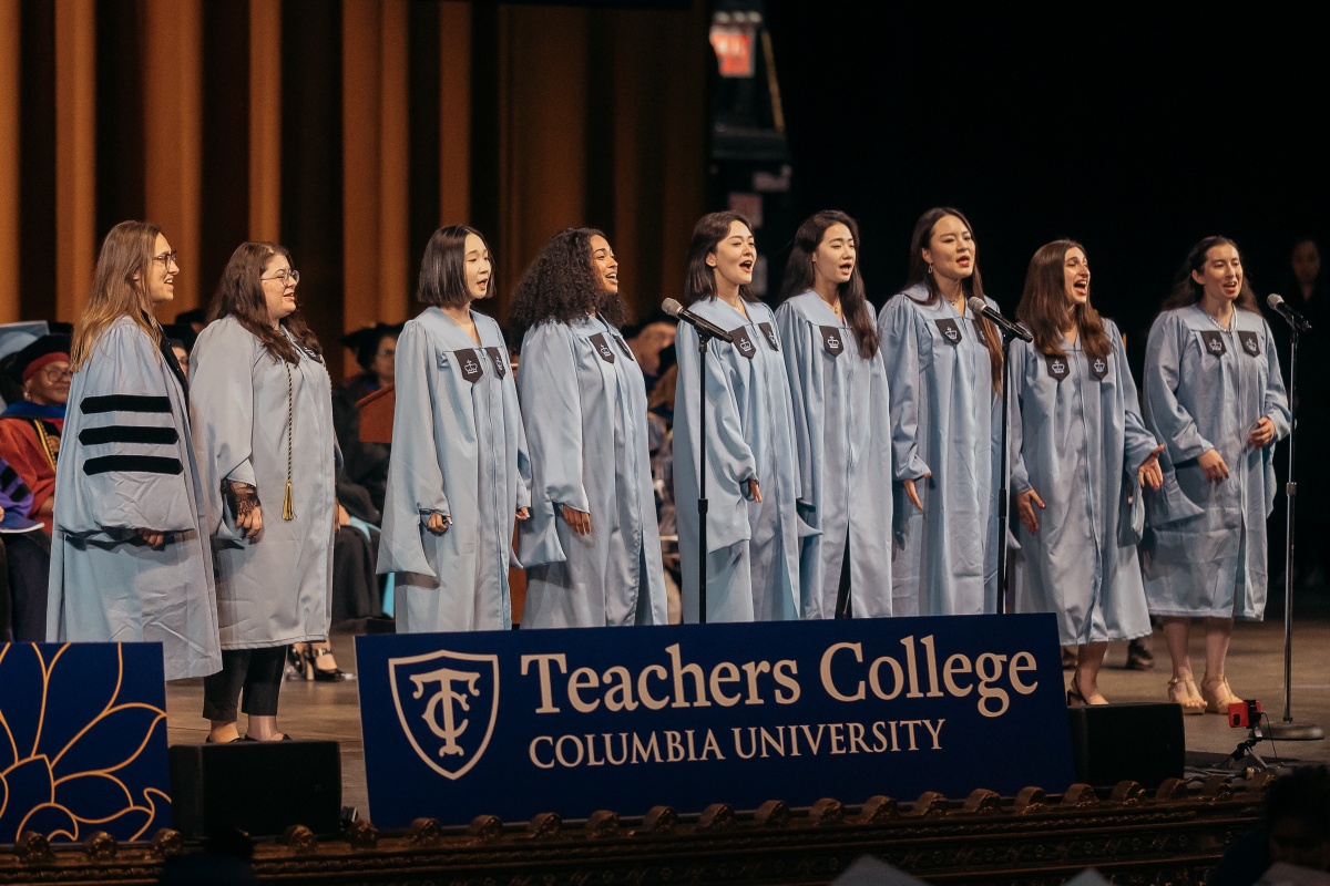 2024 Convocation Choir performance