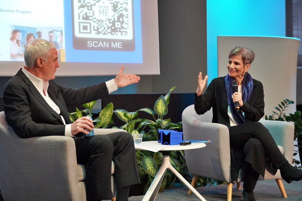 Coleman and Debra Noumair at the Conflict Intelligence Lab