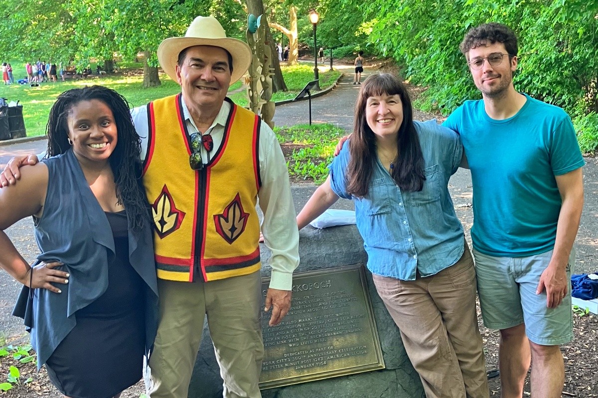 Photo of Rachel Talbert and colleagues.