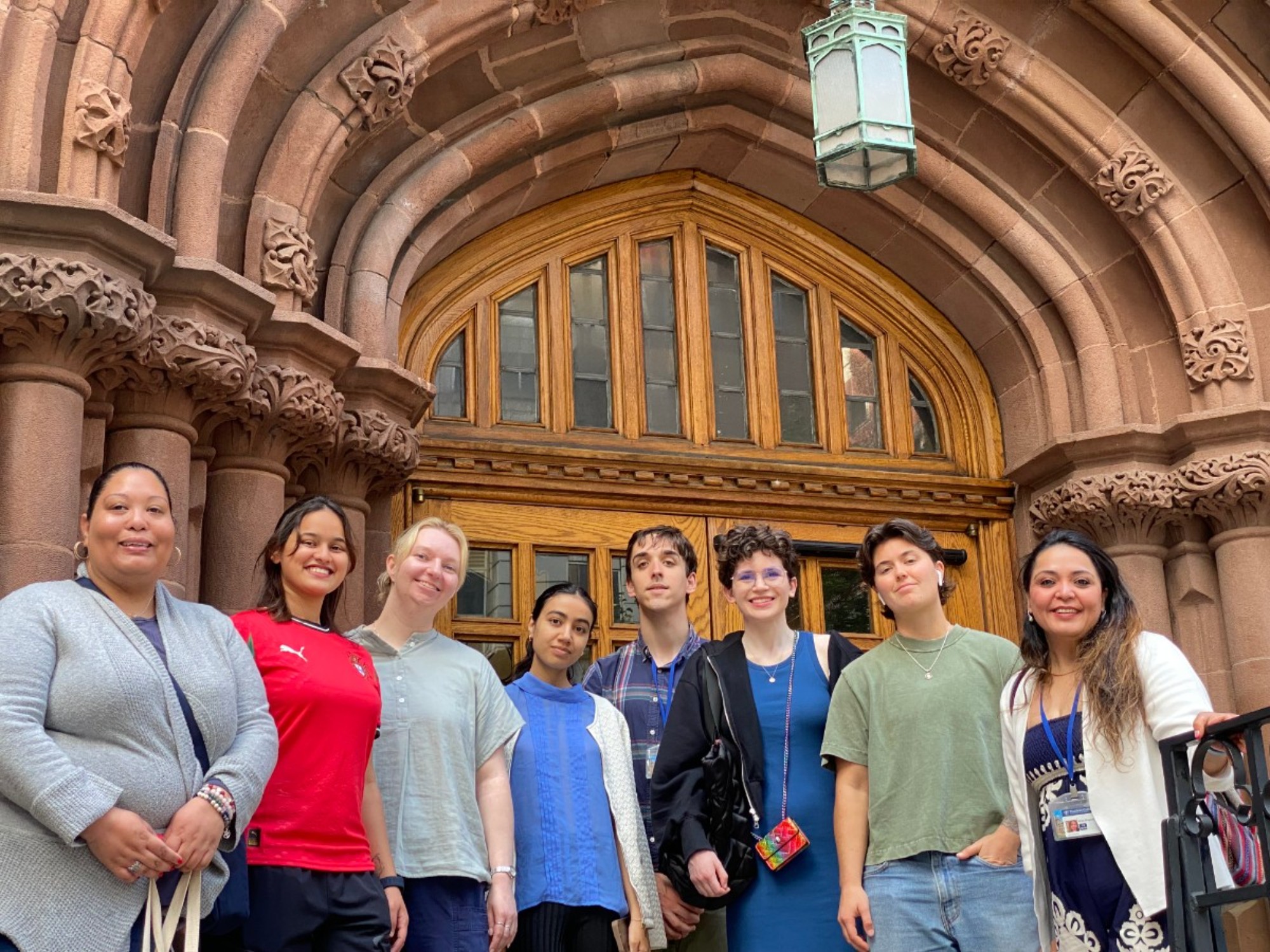 Pictured: GSLD's Summer Welcome where students starting in Summer 2025 got to go on an outing to The Edge after spending time at TC learning about resources, going on a campus tour, and getting to know one another.