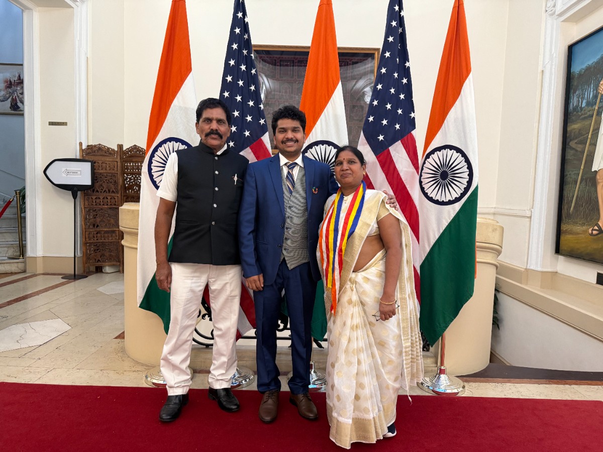 Pictured: Tatad and his parents.