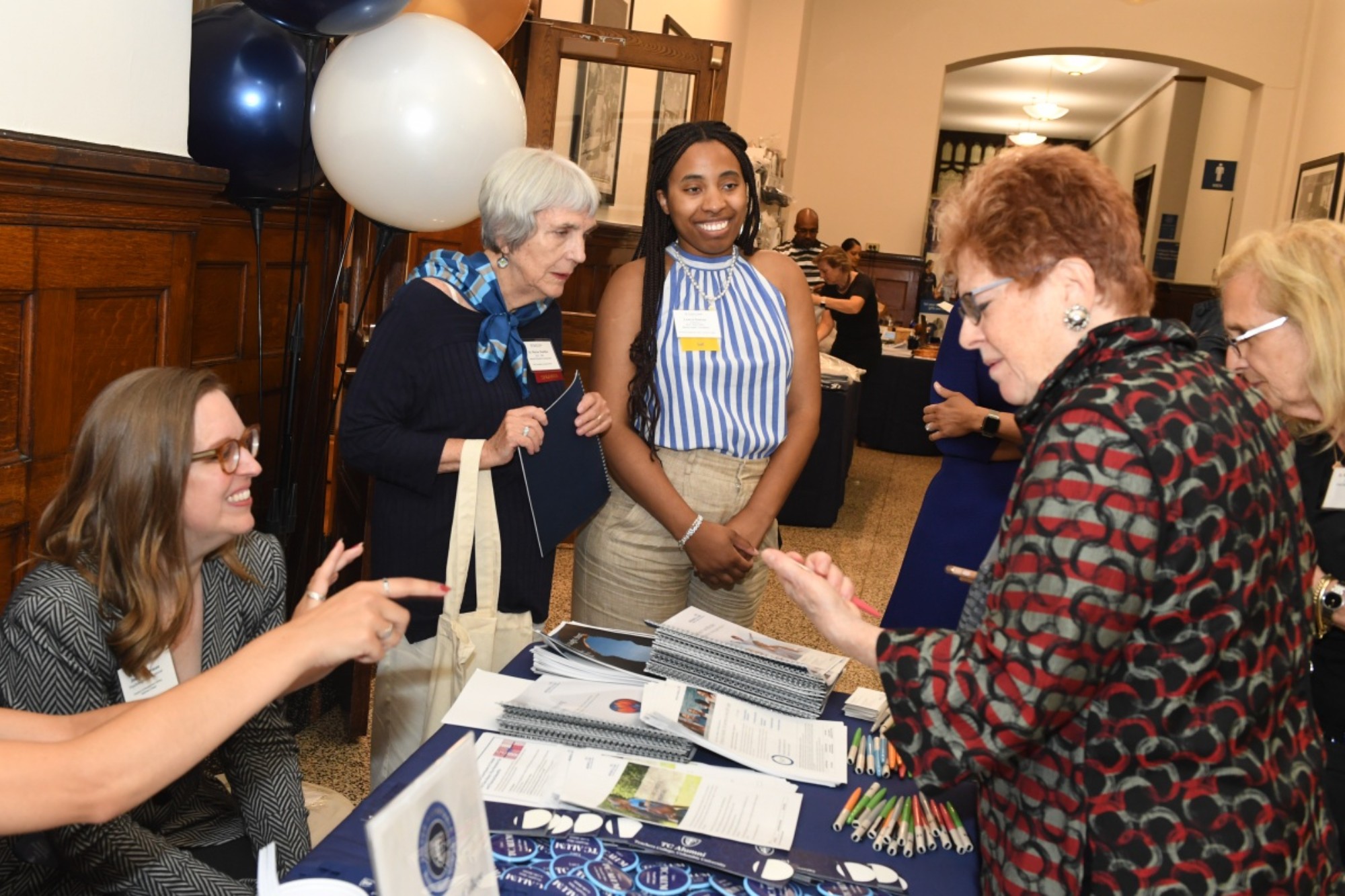 Check-in at the 2025 Silver Roundtable event.