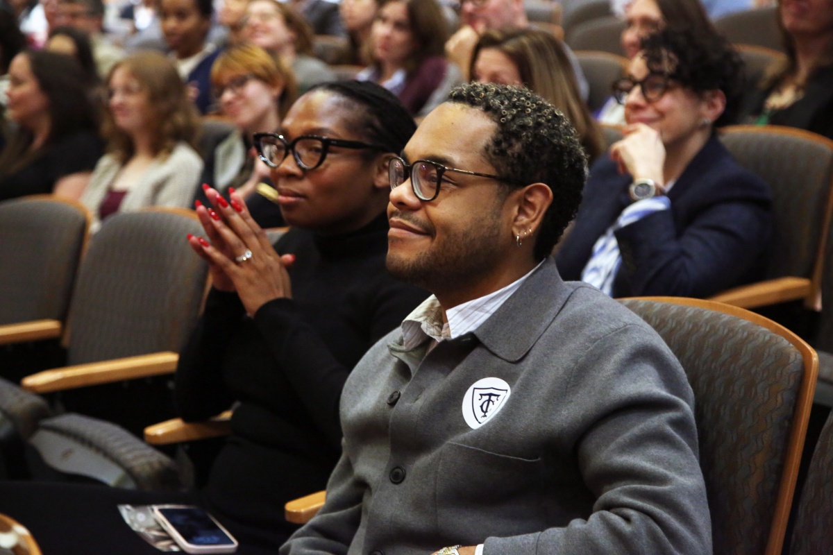 Members of the TC staff at State of the College