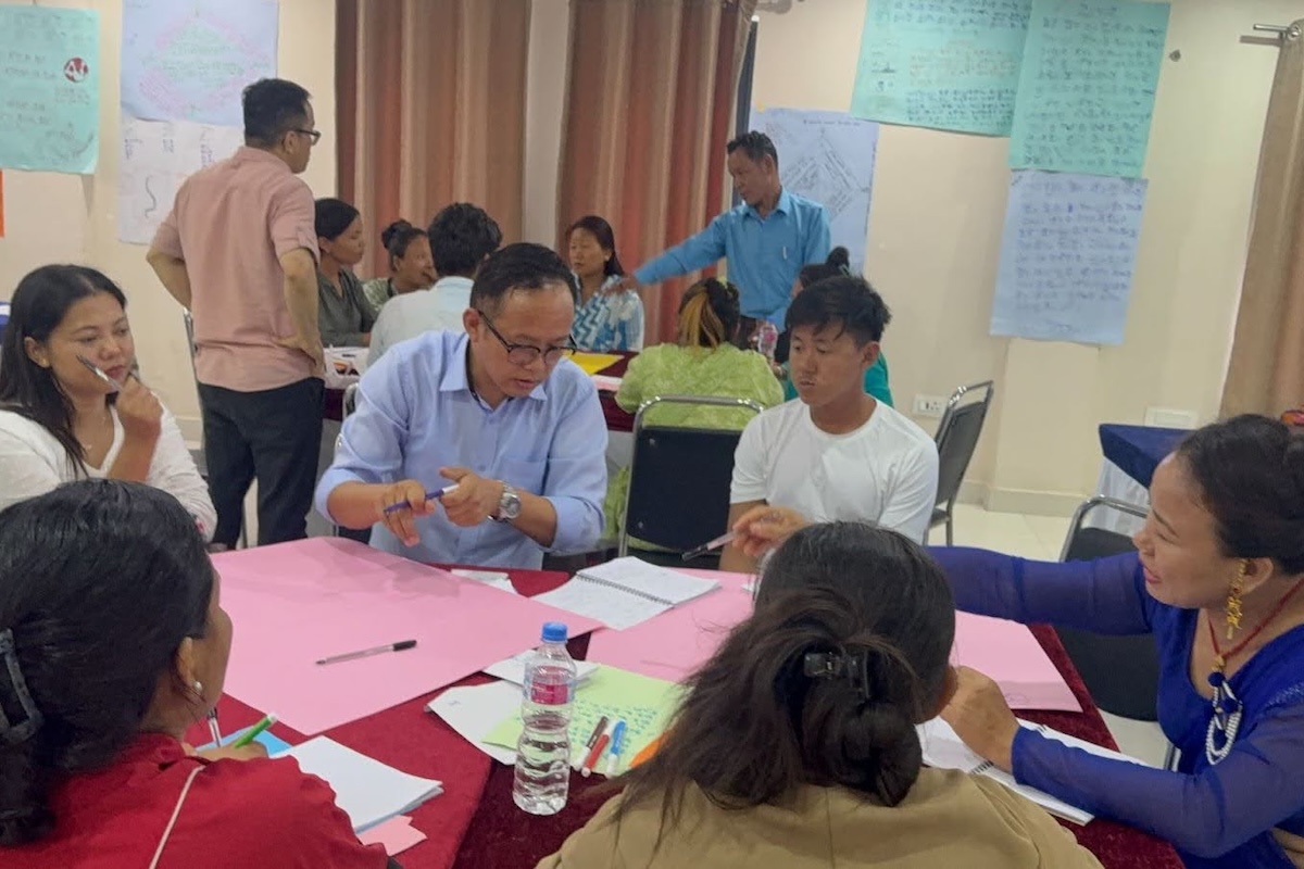 Prem Phyak and Indigenous teachers