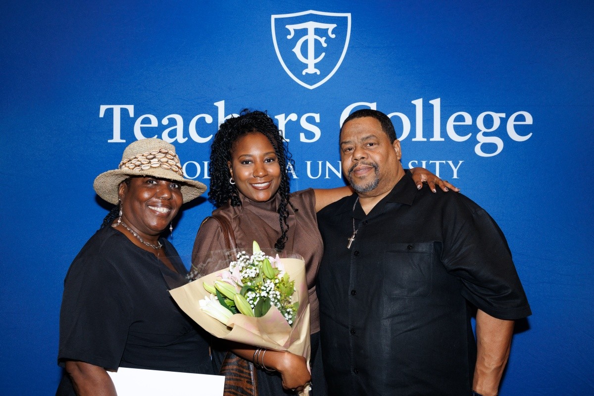 Pictured: TC community at LTR ceremony.