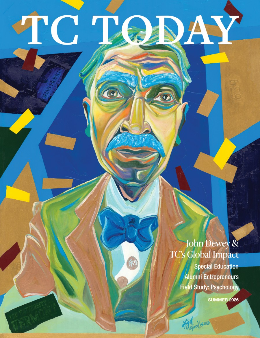 TC Today 2026 Cover | John Dewey | Artist: Ligel Lambert